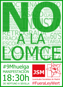 Cartel Huelga 9M